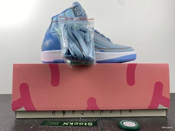 Reps TBkick J Retro 2 Jordan DQ7691-419 Balvin 0629
